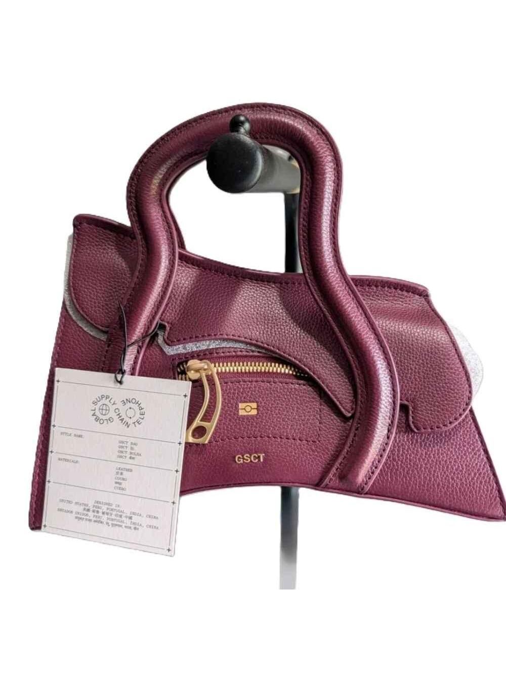MSCHF Global Supply Chain Telephone (GSCT) Handbag Plum, ($650)